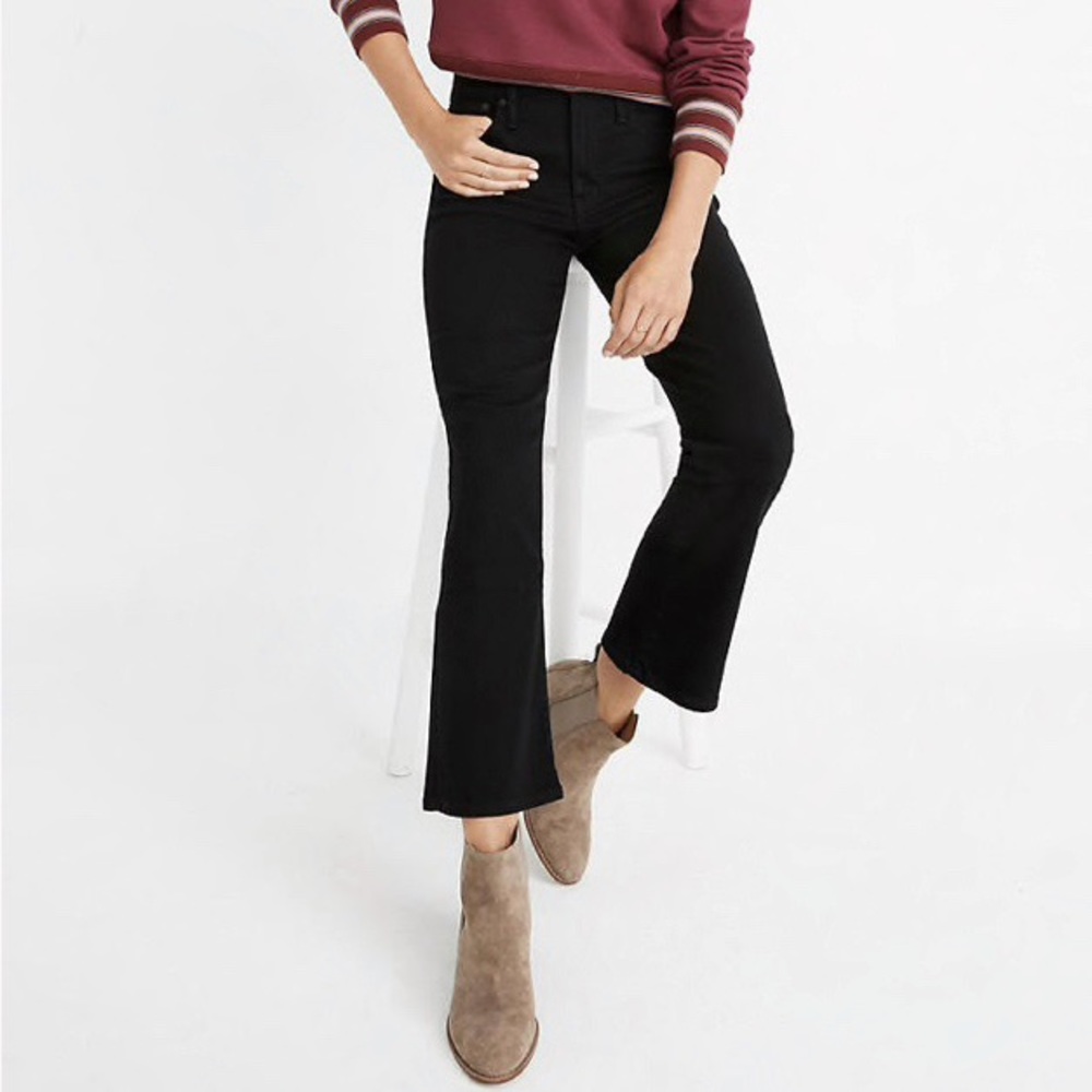 MADEWELL Cali Demi-Boot Black Jeans!
